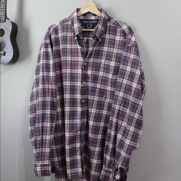 Tommy Hilfiger Other - Vintage Tommy Hilfiger Plaid Flannel Button-up